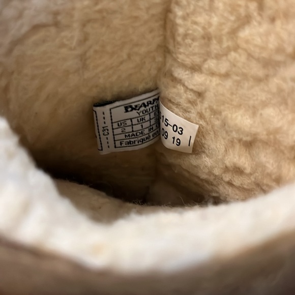 Bearpaw Tan Boots Youth - Picture 7 of 7